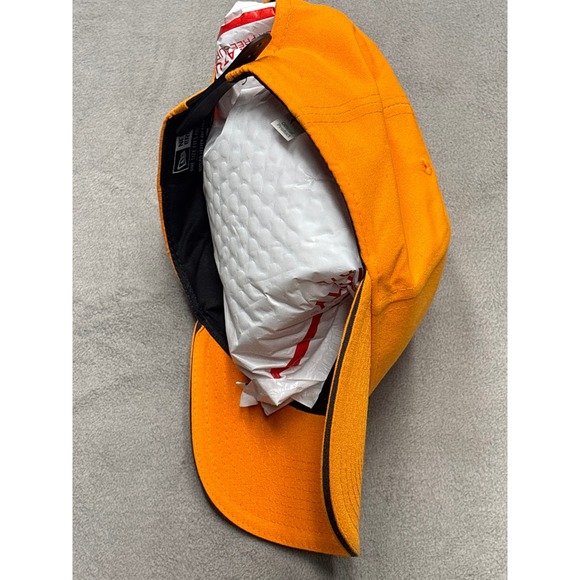 New Era McLaren Formula 1 Team 9FORTY Hat Orange Adjustable Snapback Cap New - Picture 6 of 9